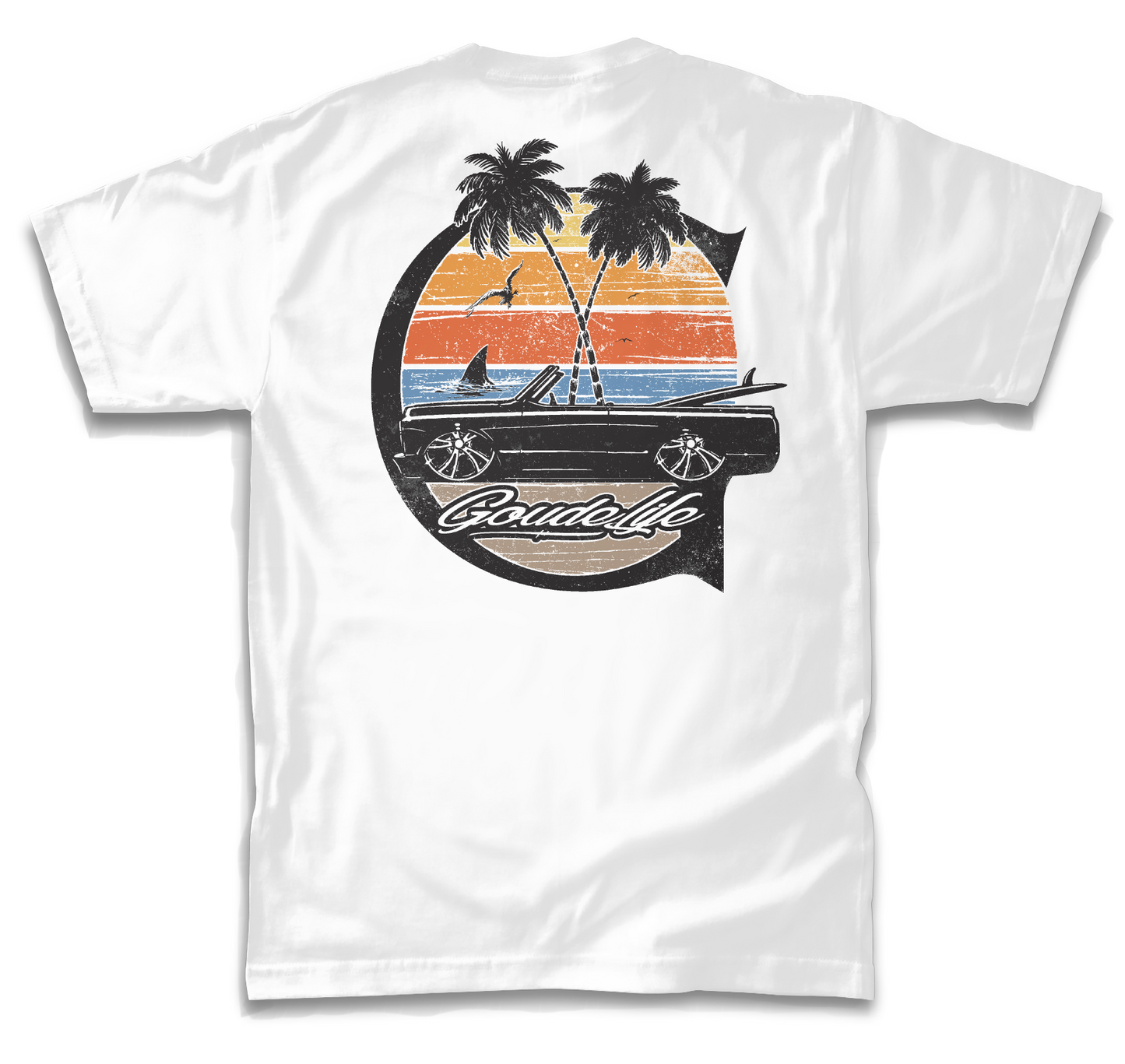 K5 Blazer Shirt "Beach Life" Available in Sand and White